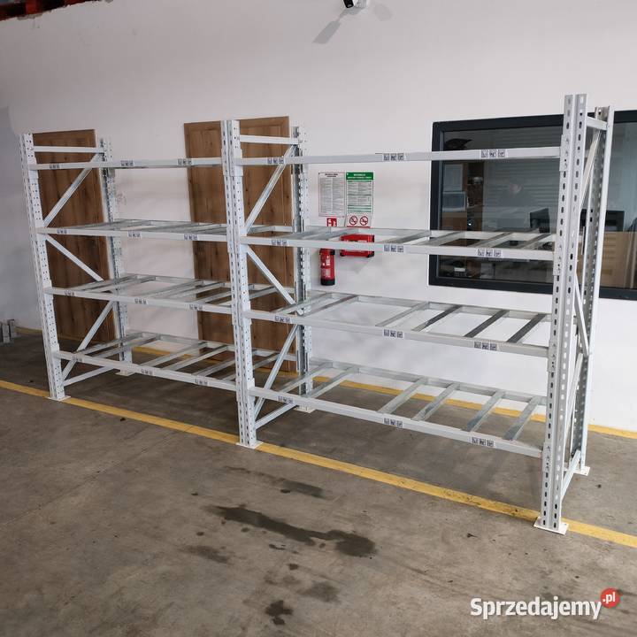 Regał metalowy półkowy NOWY H200 trawers 178 Piaseczno