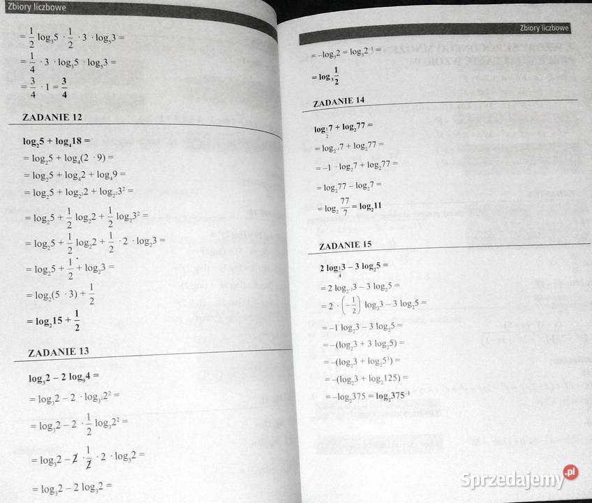 Matematyka korepetycje Liceum Część 1 Robert lubelskie Chełm