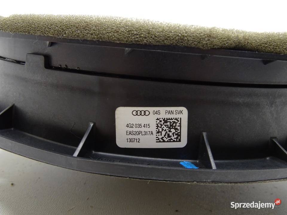GŁOŚNIK DRZWI PRZÓD PRZEDNI 4G2035415 AUDI A6 C7 Sprzęt audio fabryczny