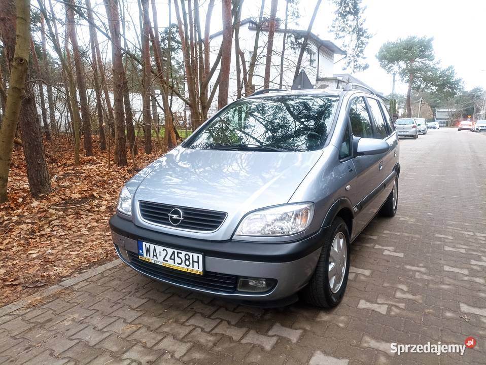 Opel Zafira Elegance 18 125 BenzGaz 7 osobowy wspomaganie kierownicy Legionowo