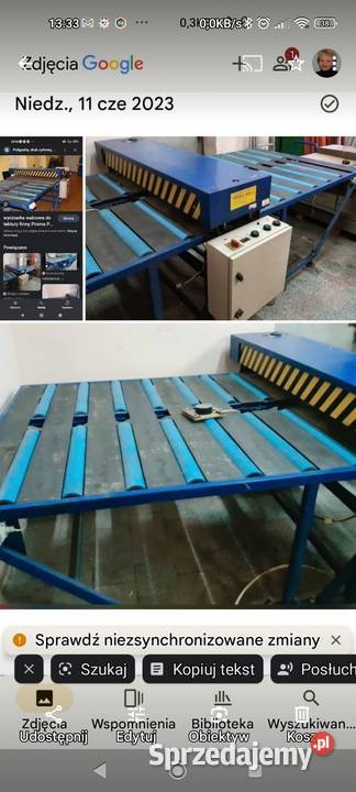 Zszywarka na drut płaski i inne maszyny