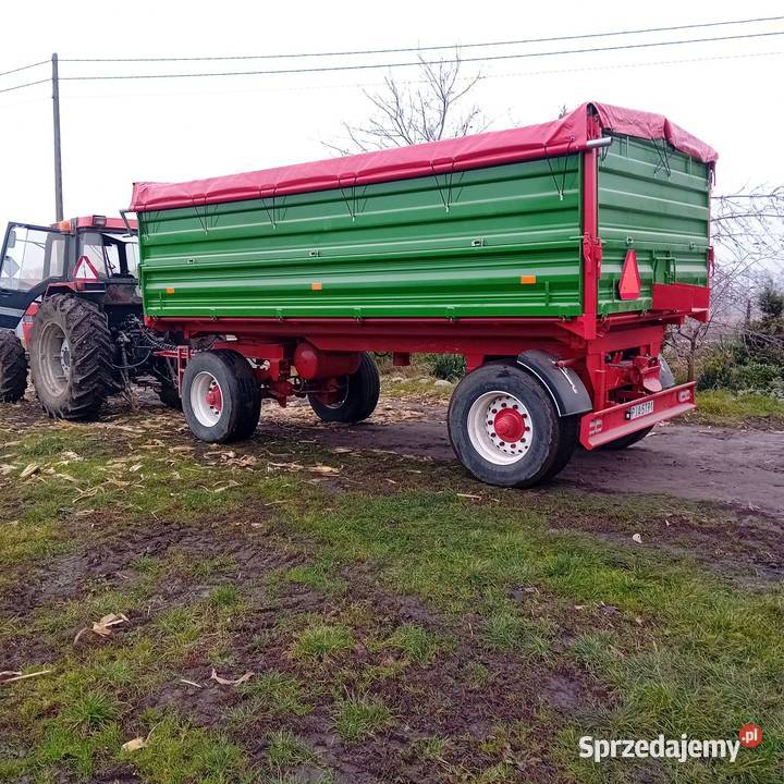 Przyczepa wywrotka 18 DMC wielkopolskie Lisew