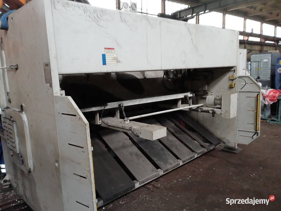 Nożyce gilotynowe hydrauliczne ERMAK CNC HVR Łódź