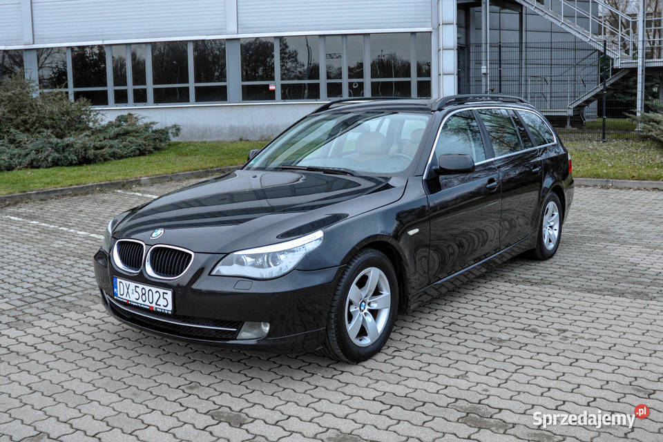 BMW Seria 5 Automat Lift 2009 r Skóry