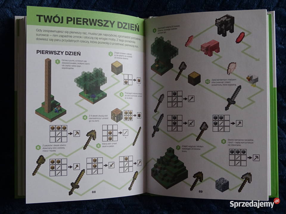 Minecraft Podręcznik podboju Minecrafta sprzedam