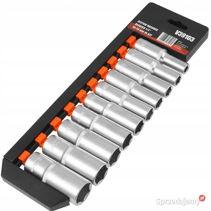 KLUCZE NASADOWE 12 NASADKI DŁUGIE 1024 mm ZESTAW Ręczne Chmielnik sprzedam
