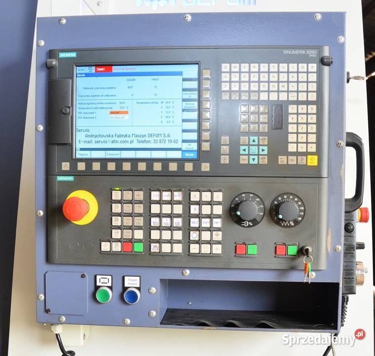 Frezarka CNC AFM DEFUM R 1000 BACA Centrum Jawor