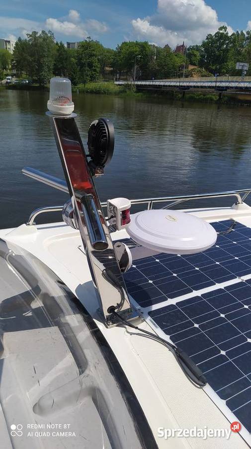 maszt nawigacyjny oświetleniowy houseboat Iława sprzedam