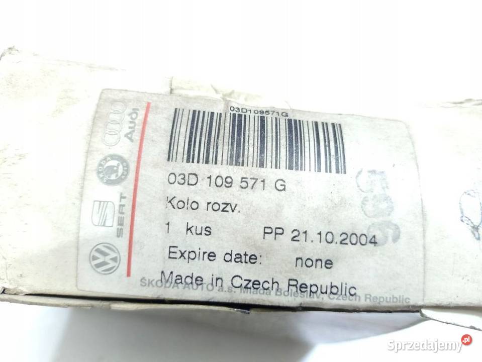 FABIA I 12 6V BMD KOŁO WAŁKA ROZRZĄDU 03D109571G Skarżysko-Kamienna sprzedam
