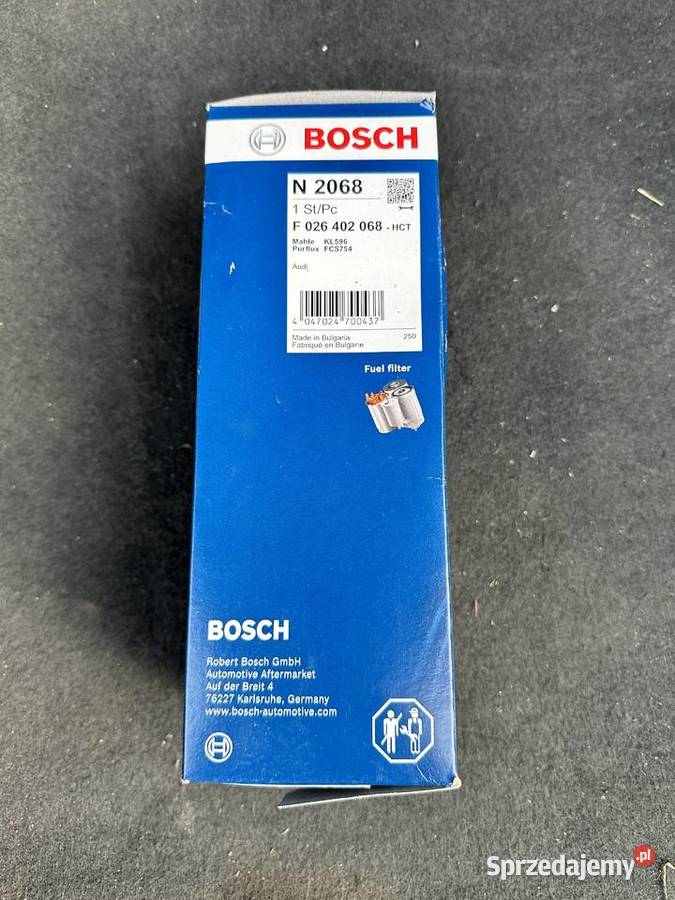 Filtr paliwa BOSCH F 026 402 068 Kraków