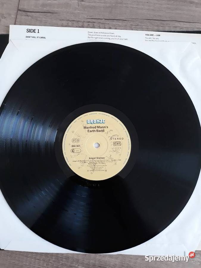 Manfred Manns Earth Band Angel Station płyta Rzeszów
