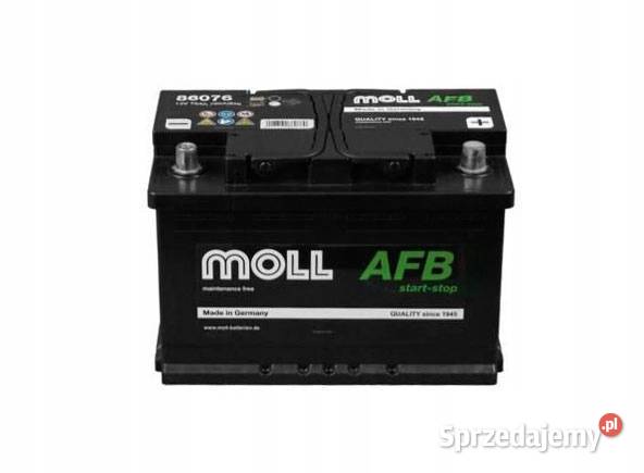 Akumulator Moll 12V 76Ah 760A P 86076 Jelcz-Laskowice
