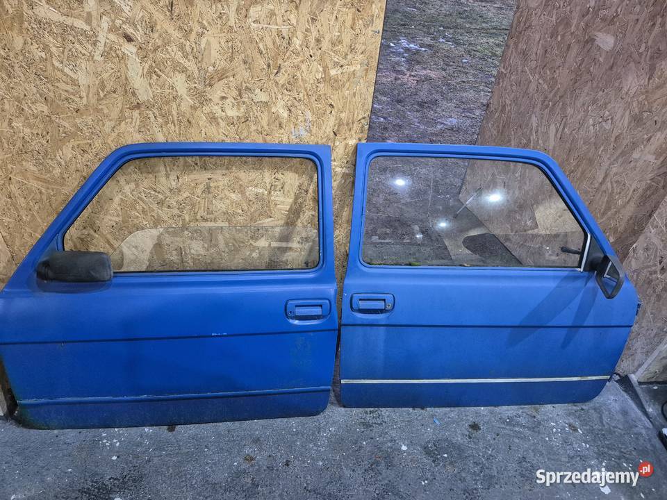 Drzwi fiat 126p drzwi prawe lewe maluch Dobrodzień sprzedam