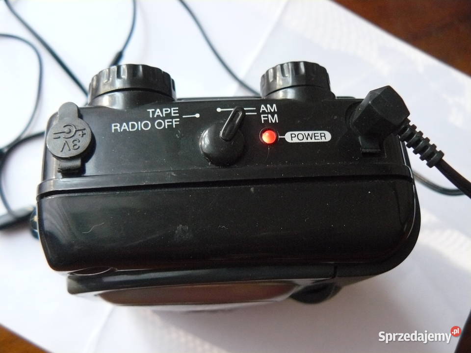 Walkman Welltech z radiem sportowy słuchawki Nowa Sól sprzedam