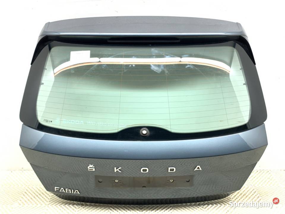 KLAPA TYŁ SKODA FABIA III Hatchback TYLNA osobowe Klapy bagażnika
