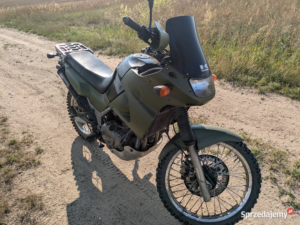 Kawasaki KLE 500 drugi zestaw kół plastików Rok produkcji 1993 Motoryzacja