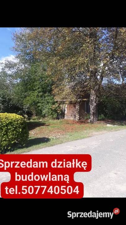 Sprzedam działkę budowlaną w Czemiernikach budowlana Czemierniki