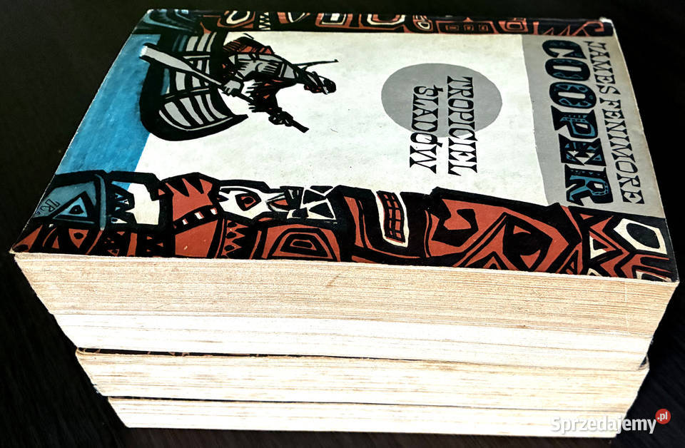 4 X JAMES FENIMORE COOPER stare wydanie Ostatni Łódź