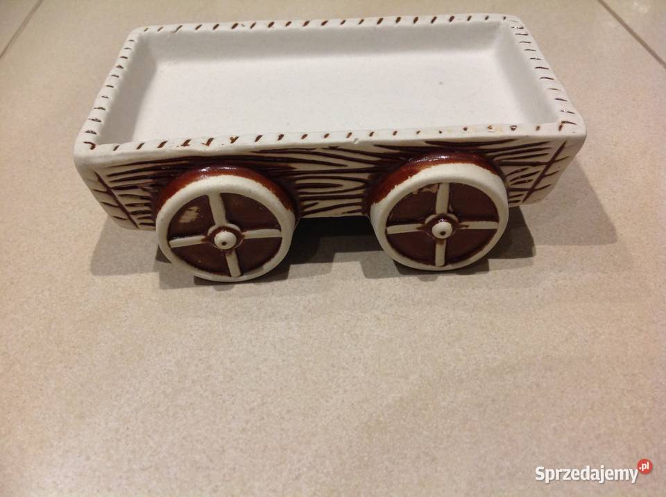 Wóz Podstawa z Ceramiki Glinki Nowy Dekoracja Nowa Sól sprzedam