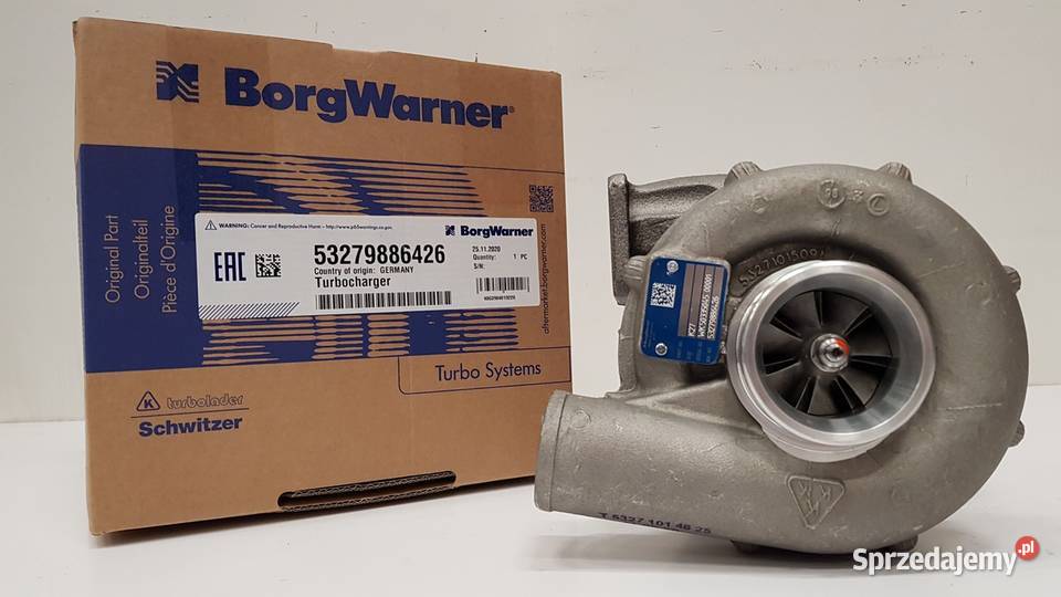Turbosprężarka BorgWarner KKK 53279886426