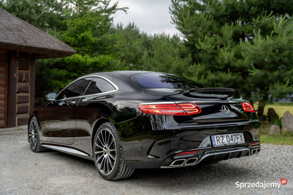 Mercedes S 500 COUPE S500 4MATIC MASAŻE 46 V8 napęd 4x4 podkarpackie Ropczyce