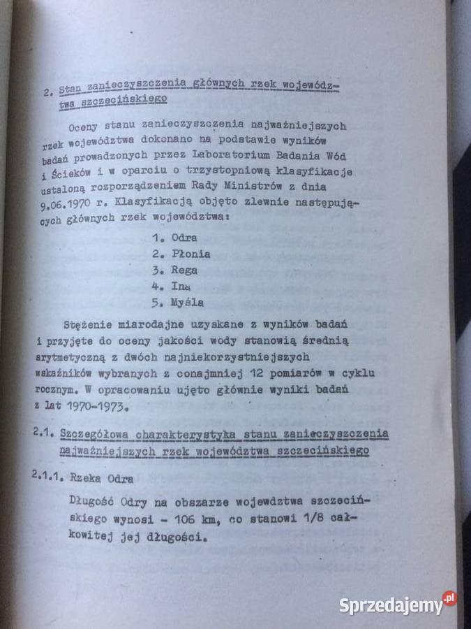 3714 Główne Problemy Środowiska Naturalnego W Szczecin