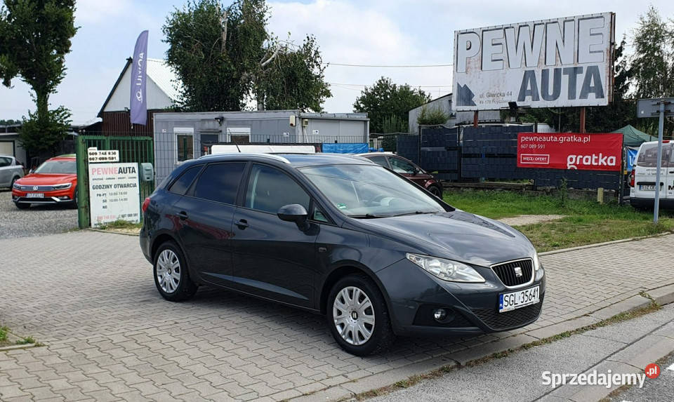 Seat Ibiza MPI zadbanyTempomatCzujniki elektrochrom. lusterko wst. Przyszowice