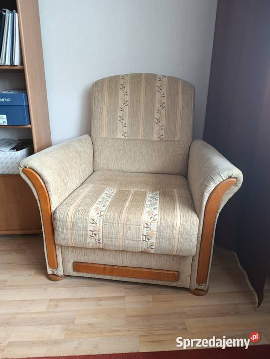 Fotel dobra jakość zadbany pomorskie Wejherowo