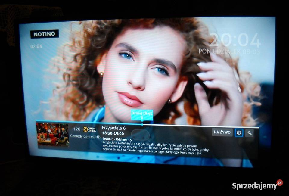 TV SMART LED 32 cale "LIN" z DVB-T, pilotem/podstawą