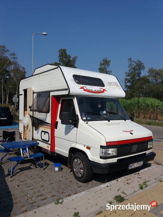 KAMPER Fiat Ducato 1991r 19 d zarejestrowany na Rok produkcji 1991 Stargard