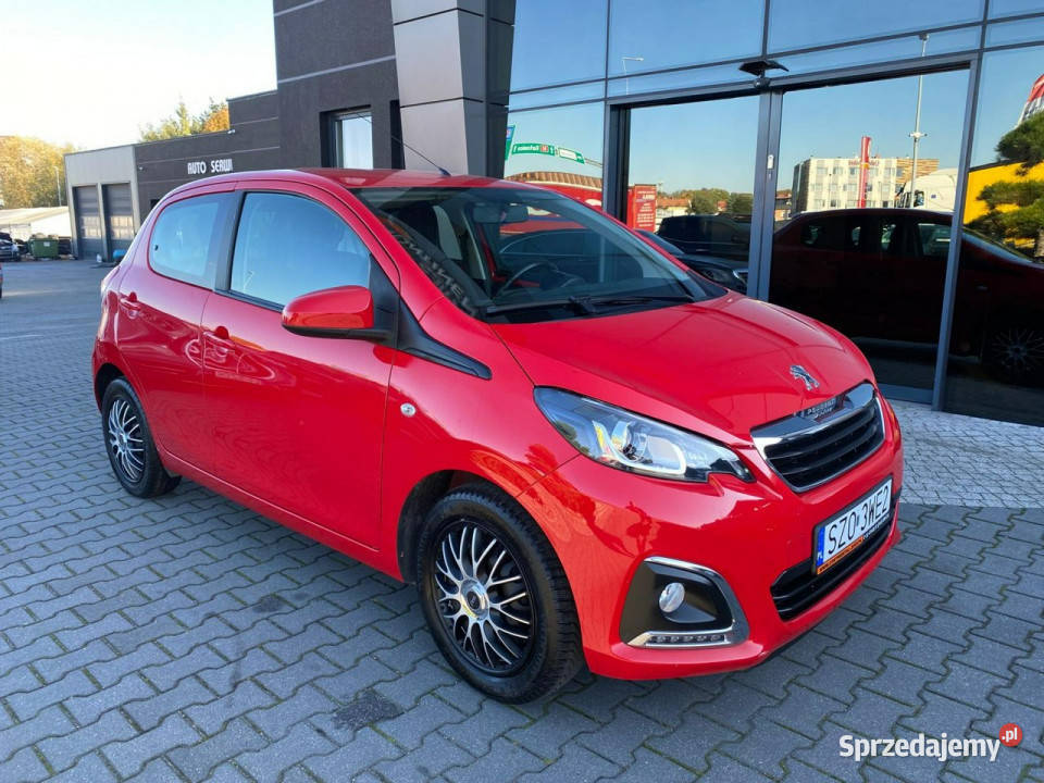 Peugeot 108 led KLIMA NAVI bluetooth tempomat komputer pokładowy Żory