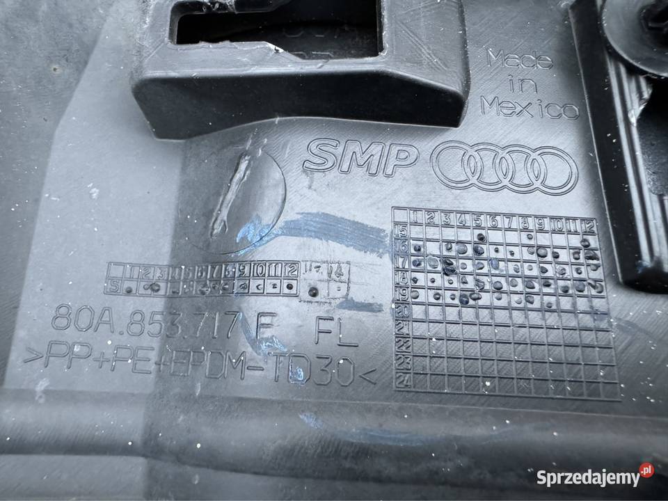 Listwa błotnika przód lewa Audi q5 II 2 80A sprzedam