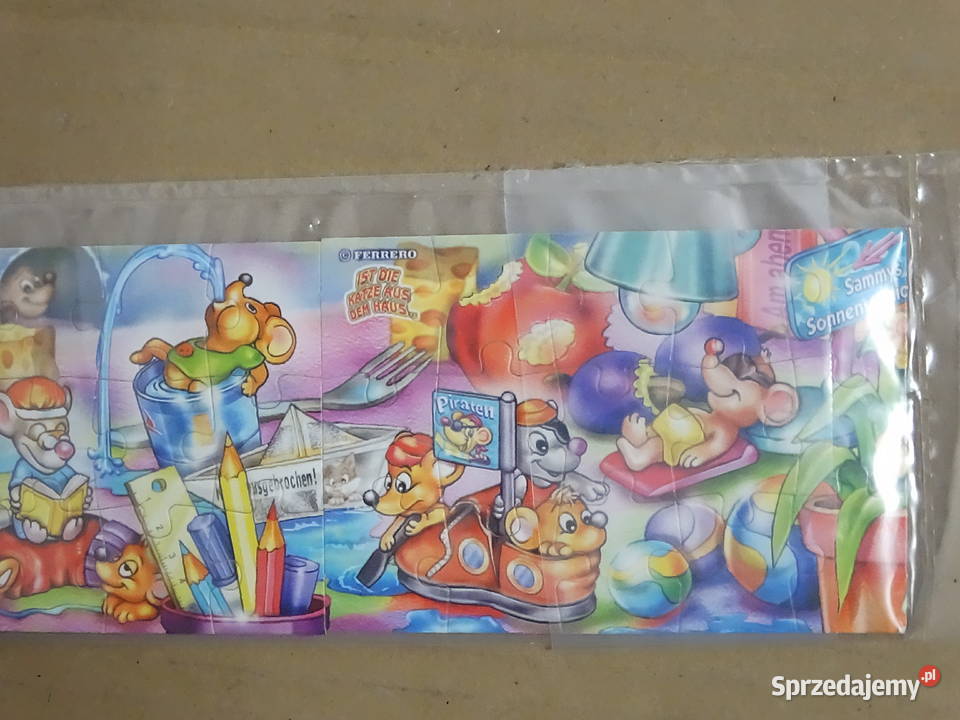 Puzzle Kinder Niespodzianka Myszki Ist die Katze Biłgoraj