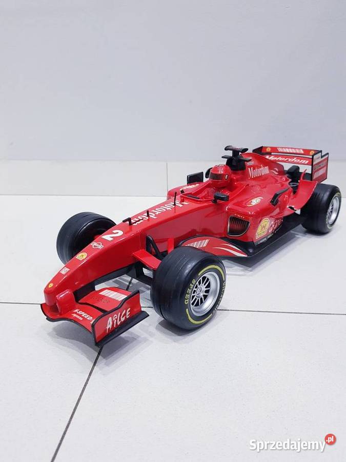 Metalowy bolid Formuła F1 z dźwiękiem i małym Dąbrowa Górnicza
