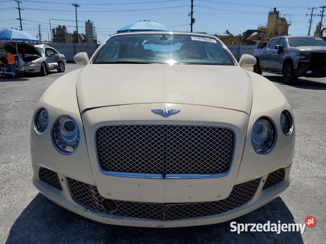 BENTLEY CONTINENTAL GTC produkcji 2012 z USA Rok produkcji 2012 Warszawa sprzedam