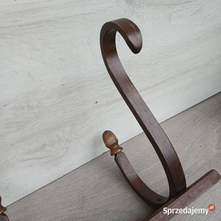 Drewniany wieszak ścienny Thonet gięte drewno Dom i Ogród Warszawa sprzedam