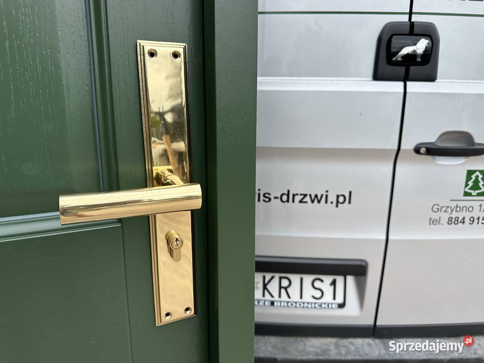 Drzwi zewnętrzne drewniane AMERYKAŃSKIE CAŁA Kraków