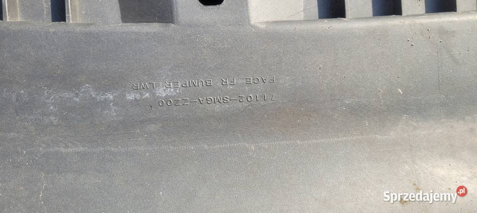 ZDERZAK PRZÓD DOKŁADKA SPOILER HONDA CIVIC UFO osobowe Ruda Śląska