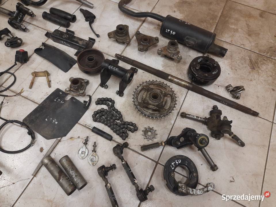 Suzuki LT 50 części cylinder wydech kierownica Jelenia Góra