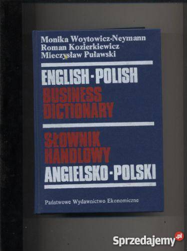 Słownik handlowy angielskopolski Szczecin