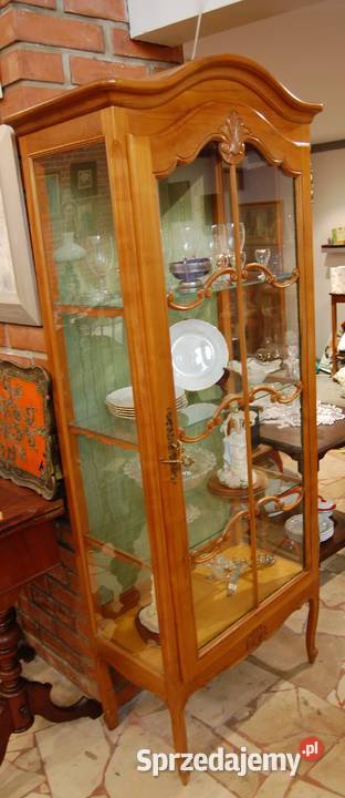 Witryna serwantka ludwikowska oszklona Lublin