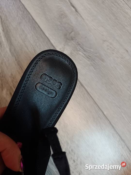 41 ASOS DesignCzarne czółenka wieczorowe z Kraków sprzedam