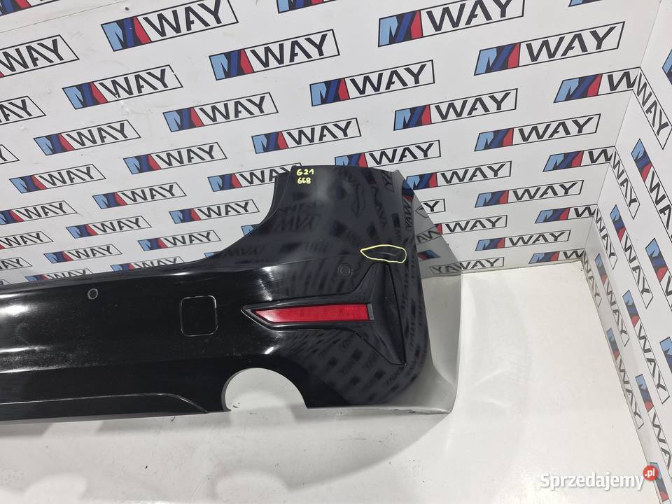 BMW G21 ZDERZAK TYŁ 668 SCHWARZ dolnośląskie
