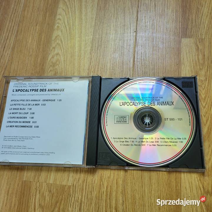 27 Vangelis na płytach CD Pozostałe Bydgoszcz