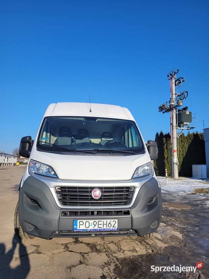 Fiat Ducato L4H2 długi long F VAT 23 Poznań 130KM