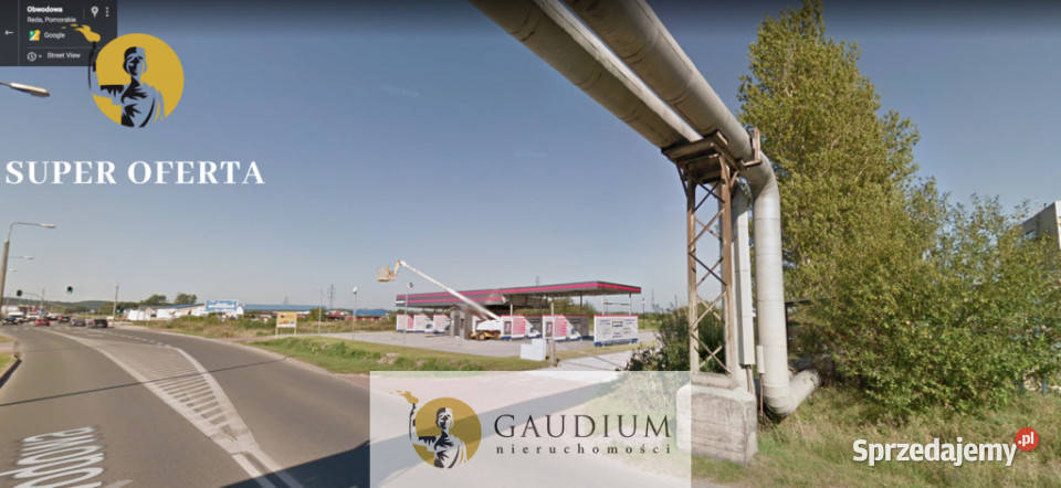 Wyjątkowa okazja działka usługowo produkcyjna Reda