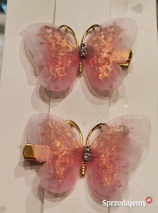 Spinki do włosów MOTYLKI 2 Akcesoria do włosów mazowieckie