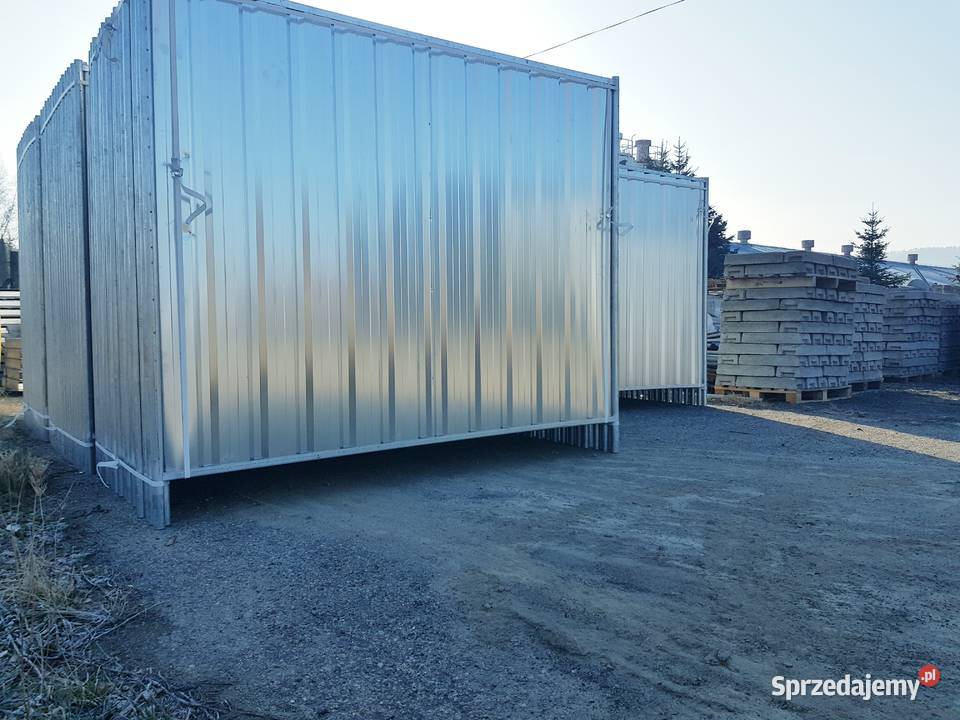 Ogrodzenia budowlane z blachy trapezowej Wolsztyn