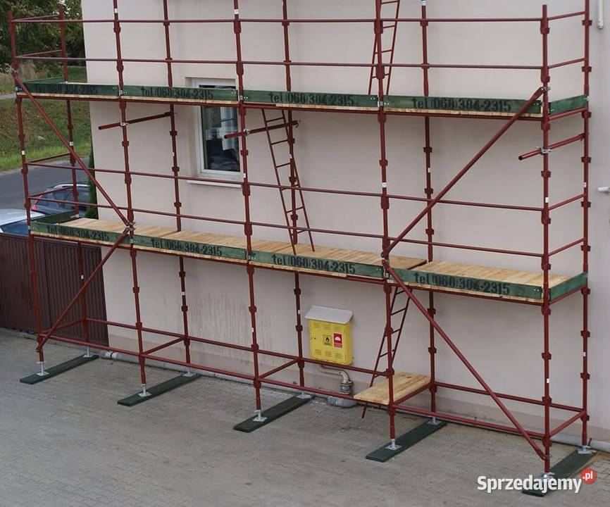 Rusztowanie choinkowe klinowe 60m2 I SGMETAL Rusztowania Wolsztyn