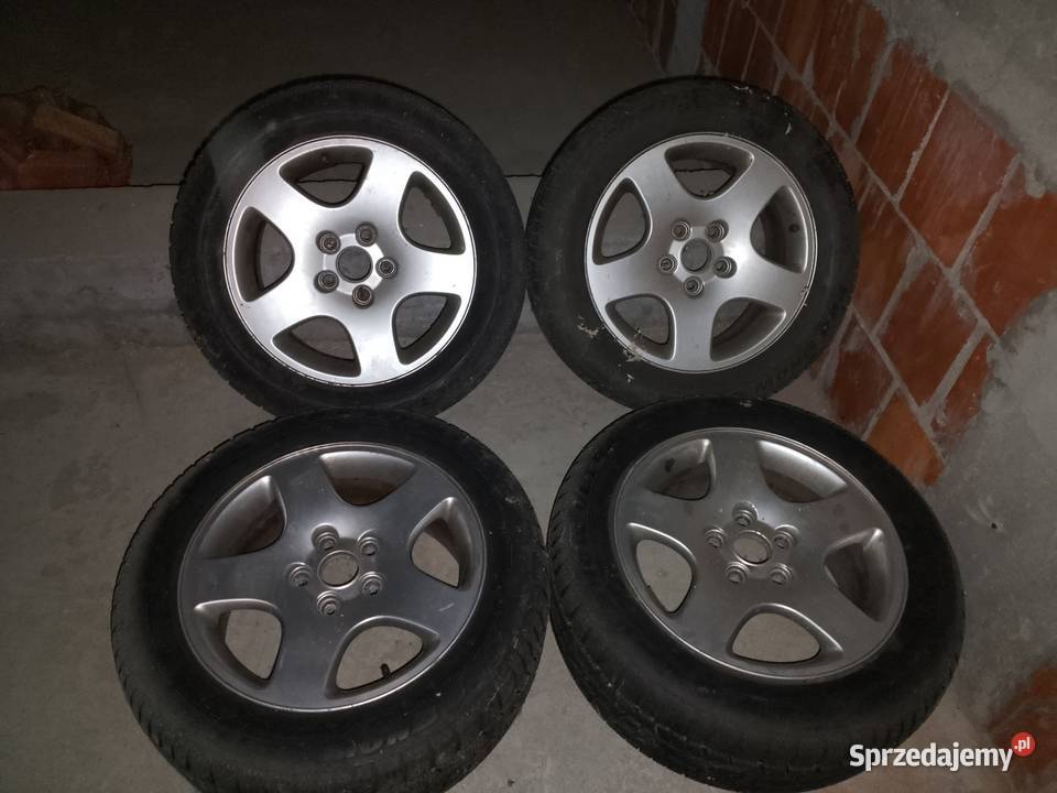 Sprzedam alufelgi 16r 5x112 z oponami zimowe małopolskie
